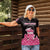 Breast Cancer Christmas Women Polo Shirt Merry Pinkmas - Wonder Print Shop