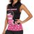 Breast Cancer Christmas Women Sleeveless Polo Shirt Merry Pinkmas - Wonder Print Shop