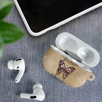 Butterfly Christmas AirPods Case Freedom Is For Everyone - Wonder Print Shop