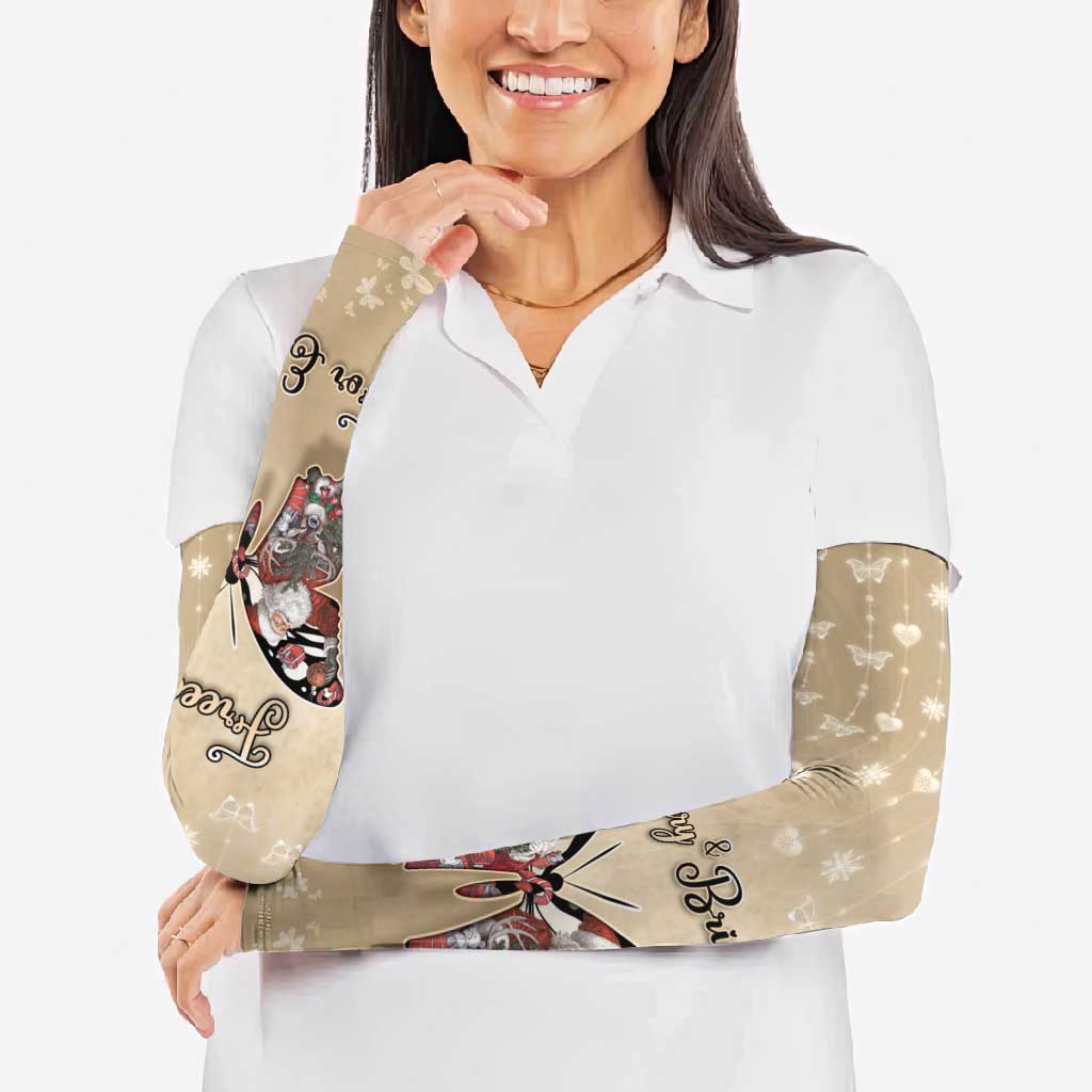 Butterfly Christmas Arm Sleeves Freedom Is For Everyone - Wonder Print Shop