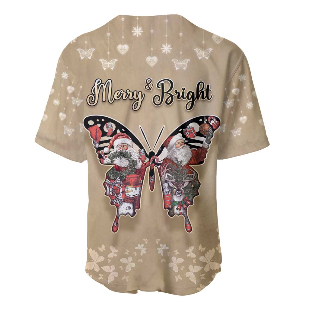 Butterfly Christmas Baseball Jersey Freedom Is For Everyone - Wonder Print Shop