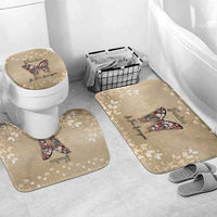 Butterfly Christmas Bathroom Set Freedom Is For Everyone - Wonder Print Shop