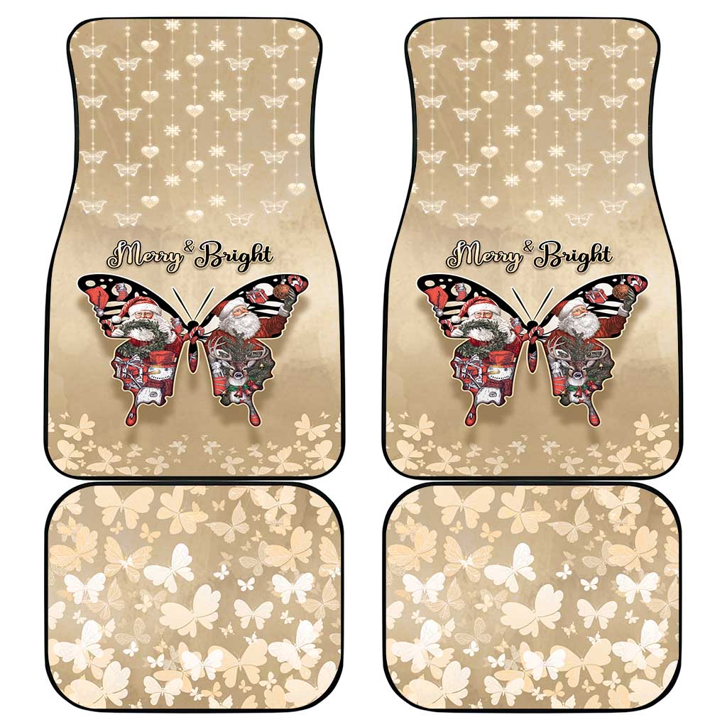 Butterfly Christmas Car Mats Freedom Is For Everyone - Wonder Print Shop