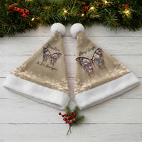 Butterfly Christmas Santa Hat Freedom Is For Everyone - Wonder Print Shop