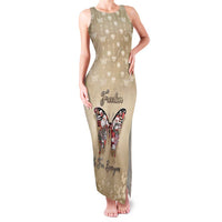 Butterfly Christmas Family Matching Tank Maxi Dress and Hawaiian Shirt Freedom Is For Everyone - Wonder Print Shop