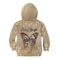 Butterfly Christmas Kid Hoodie Freedom Is For Everyone - Wonder Print Shop