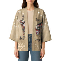 Butterfly Christmas Kimono Freedom Is For Everyone - Wonder Print Shop