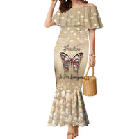 Butterfly Christmas Mermaid Dress Freedom Is For Everyone - Wonder Print Shop