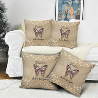 Butterfly Christmas Pillow Cover Freedom Is For Everyone - Wonder Print Shop