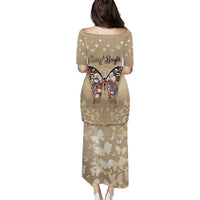 Butterfly Christmas Puletasi Freedom Is For Everyone - Wonder Print Shop