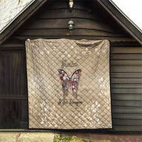 Butterfly Christmas Quilt Freedom Is For Everyone - Wonder Print Shop