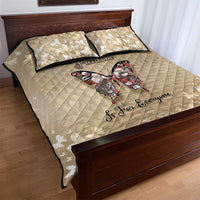 Butterfly Christmas Quilt Bed Set Freedom Is For Everyone - Wonder Print Shop