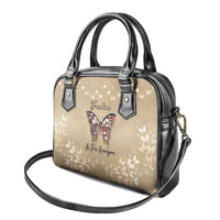 Butterfly Christmas Shoulder Handbag Freedom Is For Everyone - Wonder Print Shop