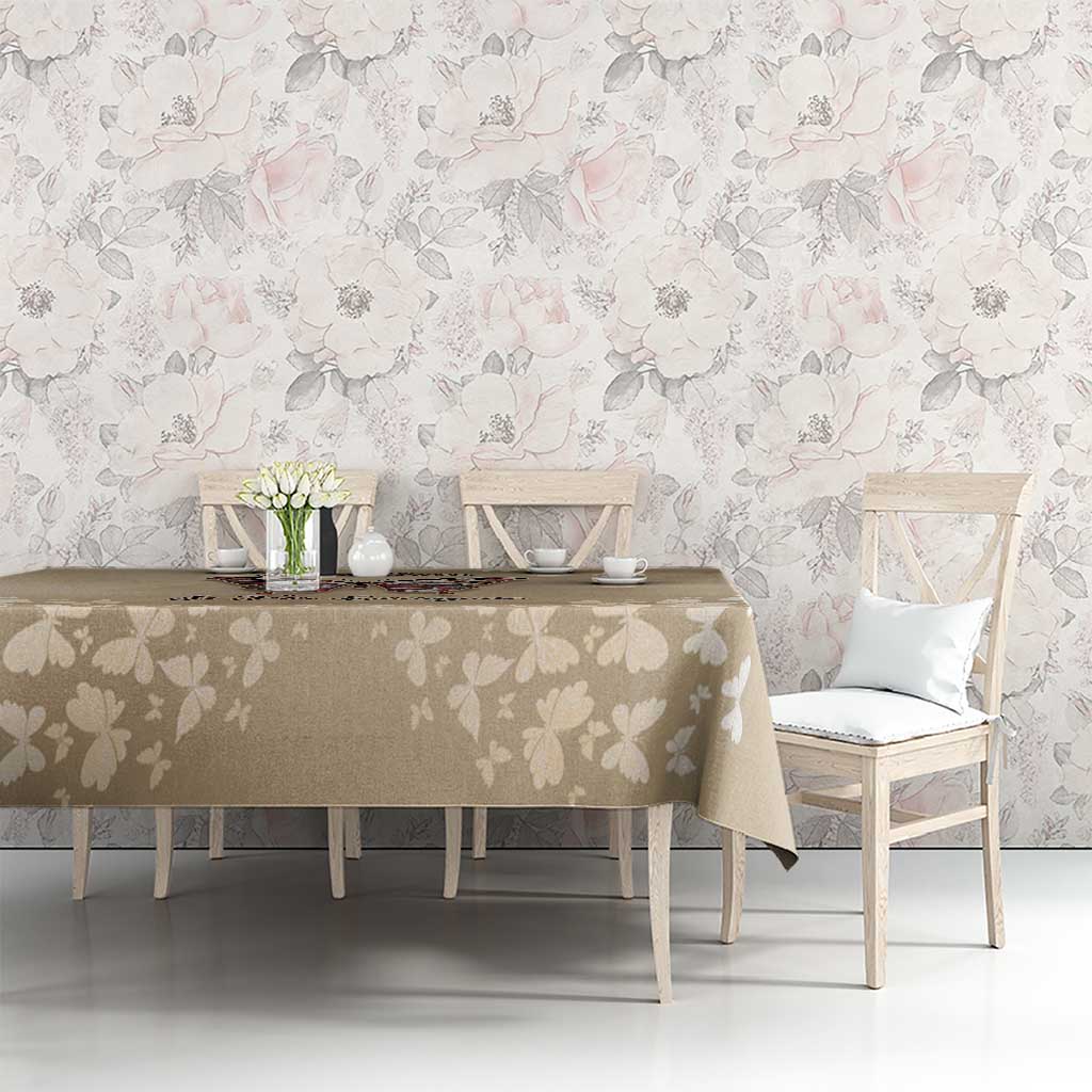 Butterfly Christmas Tablecloth Freedom Is For Everyone - Wonder Print Shop