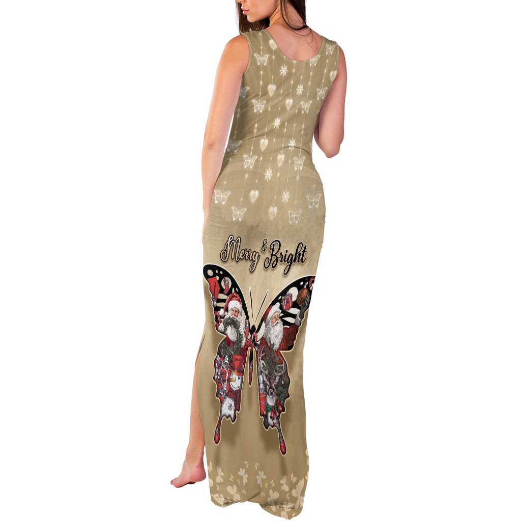 Butterfly Christmas Tank Maxi Dress Freedom Is For Everyone - Wonder Print Shop
