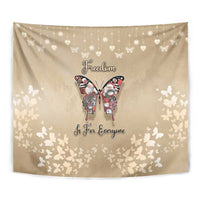 Butterfly Christmas Tapestry Freedom Is For Everyone - Wonder Print Shop