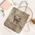 Butterfly Christmas Tote Bag Freedom Is For Everyone - Wonder Print Shop