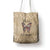Butterfly Christmas Tote Bag Freedom Is For Everyone - Wonder Print Shop