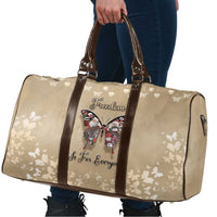 Butterfly Christmas Travel Bag Freedom Is For Everyone - Wonder Print Shop
