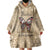 Butterfly Christmas Wearable Blanket Hoodie Freedom Is For Everyone - Wonder Print Shop