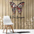 Butterfly Christmas Window Curtain Freedom Is For Everyone - Wonder Print Shop