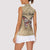 Butterfly Christmas Women Sleeveless Polo Shirt Freedom Is For Everyone - Wonder Print Shop