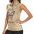 Butterfly Christmas Women Sleeveless Polo Shirt Freedom Is For Everyone - Wonder Print Shop