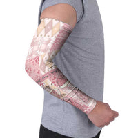 Braille Christmas Arm Sleeves Tis The Season Patchwork Style - Wonder Print Shop