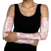 Braille Christmas Arm Sleeves Tis The Season Patchwork Style - Wonder Print Shop