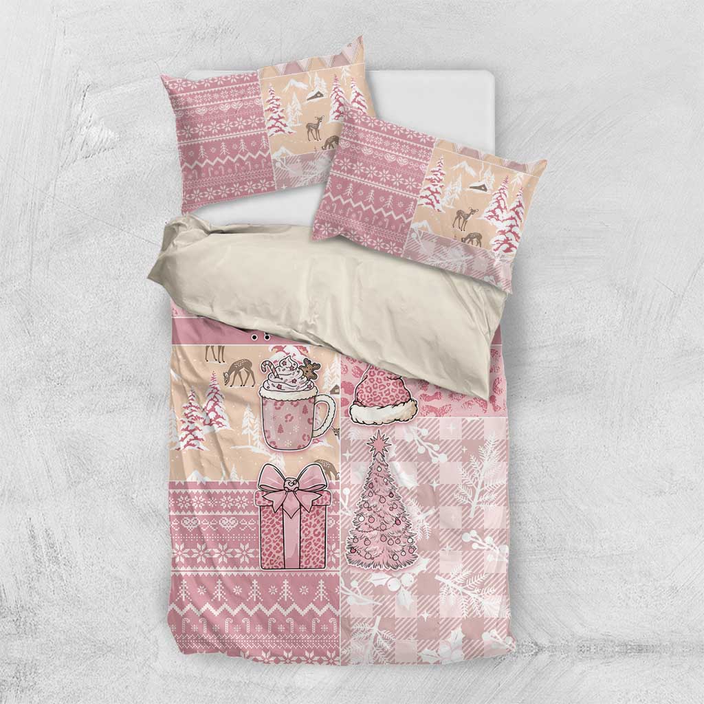 Braille Christmas Bedding Set Tis The Season Patchwork Style - Wonder Print Shop