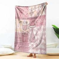 Braille Christmas Blanket Tis The Season Patchwork Style - Wonder Print Shop