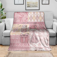 Braille Christmas Blanket Tis The Season Patchwork Style - Wonder Print Shop