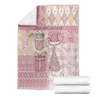 Braille Christmas Blanket Tis The Season Patchwork Style - Wonder Print Shop