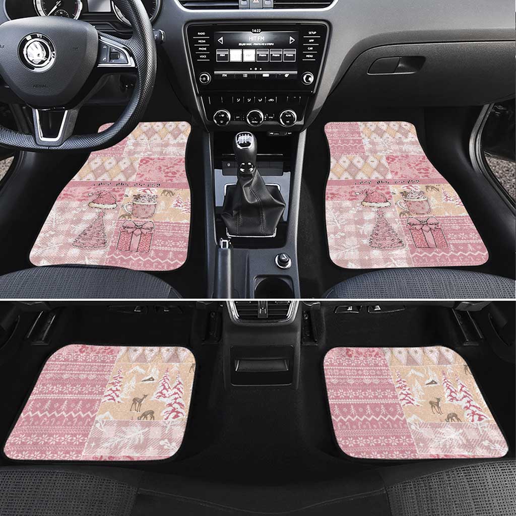 Braille Christmas Car Mats Tis The Season Patchwork Style - Wonder Print Shop