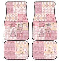 Braille Christmas Car Mats Tis The Season Patchwork Style - Wonder Print Shop