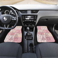 Braille Christmas Car Mats Tis The Season Patchwork Style - Wonder Print Shop