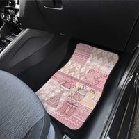 Braille Christmas Car Mats Tis The Season Patchwork Style - Wonder Print Shop