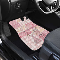 Braille Christmas Car Mats Tis The Season Patchwork Style - Wonder Print Shop
