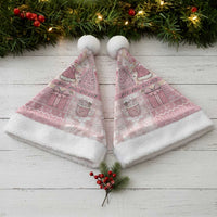Braille Christmas Santa Hat Tis The Season Patchwork Style - Wonder Print Shop