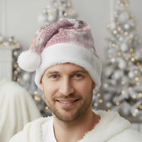Braille Christmas Santa Hat Tis The Season Patchwork Style - Wonder Print Shop