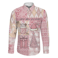 Braille Christmas Family Matching Off The Shoulder Long Sleeve Dress and Hawaiian Shirt Tis The Season Patchwork Style - Wonder Print Shop