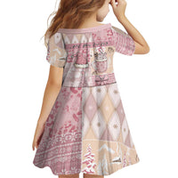 Braille Christmas Family Matching Tank Maxi Dress and Hawaiian Shirt Tis The Season Patchwork Style - Wonder Print Shop