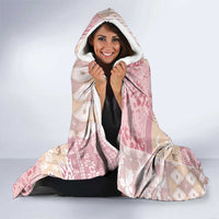 Braille Christmas Hooded Blanket Tis The Season Patchwork Style - Wonder Print Shop