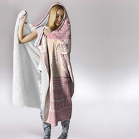Braille Christmas Hooded Blanket Tis The Season Patchwork Style - Wonder Print Shop