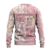 Braille Christmas Ugly Christmas Sweater Tis The Season Patchwork Style - Wonder Print Shop
