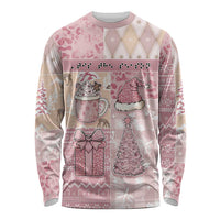 Braille Christmas Long Sleeve Shirt Tis The Season Patchwork Style - Wonder Print Shop