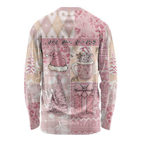 Braille Christmas Long Sleeve Shirt Tis The Season Patchwork Style - Wonder Print Shop