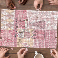 Braille Christmas Puzzle Tis The Season Patchwork Style - Wonder Print Shop