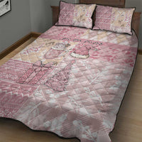 Braille Christmas Quilt Bed Set Tis The Season Patchwork Style - Wonder Print Shop