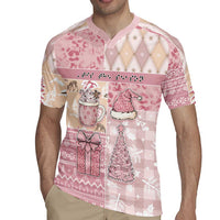 Braille Christmas Rugby Jersey Tis The Season Patchwork Style - Wonder Print Shop